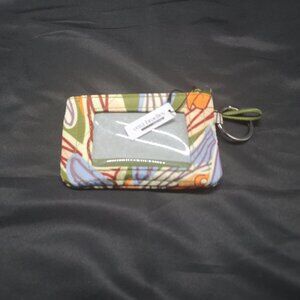 BN Vera Bradley Women's Outlet Ultralight Zip ID Case- Dragonfly By